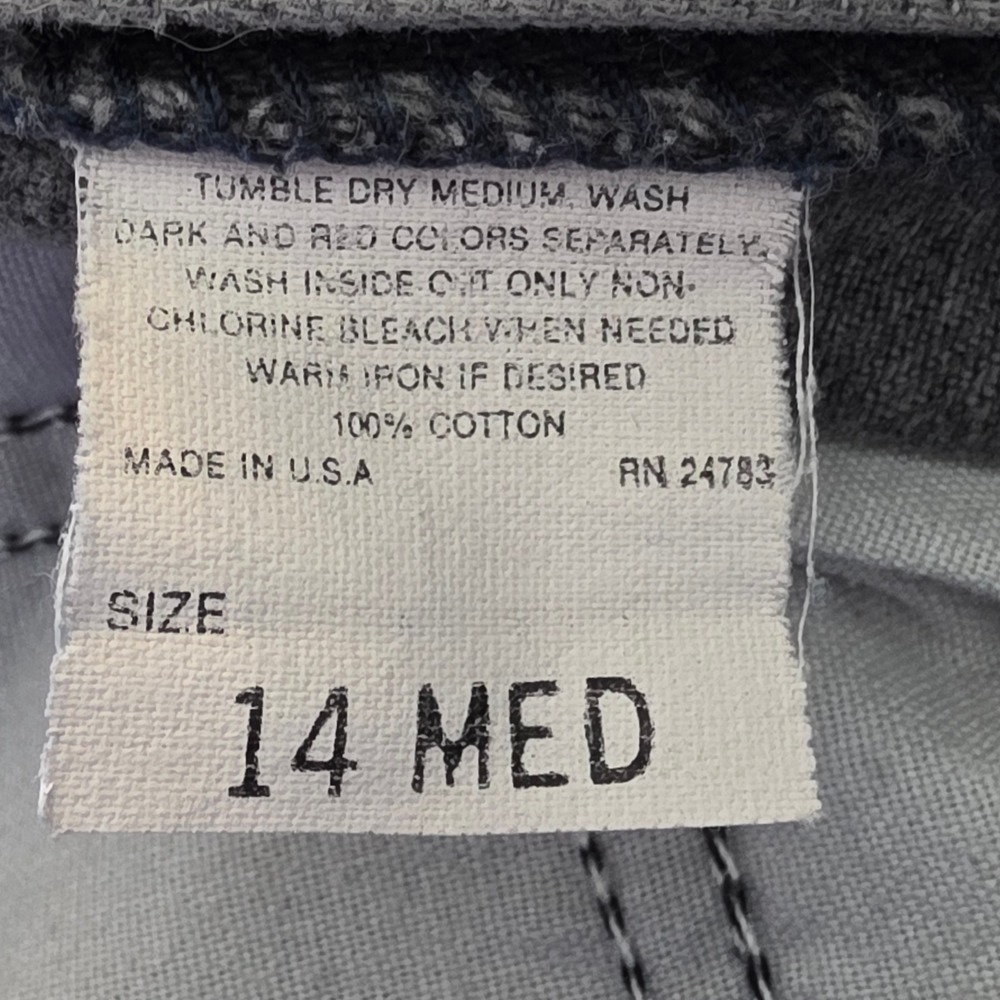 Lee Vintage High Waisted Tapered Mom Jeans Daisy Embroidered 14 MED Black 90s - Picture 5 of 10